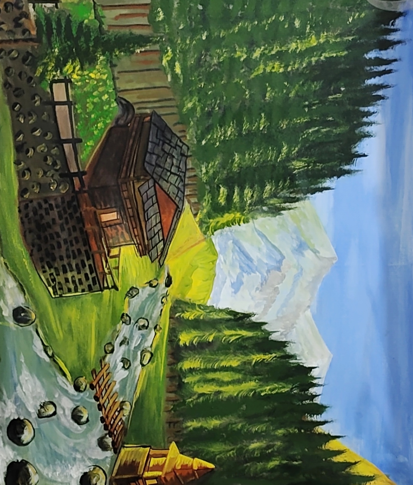 Himachal nature mountain life